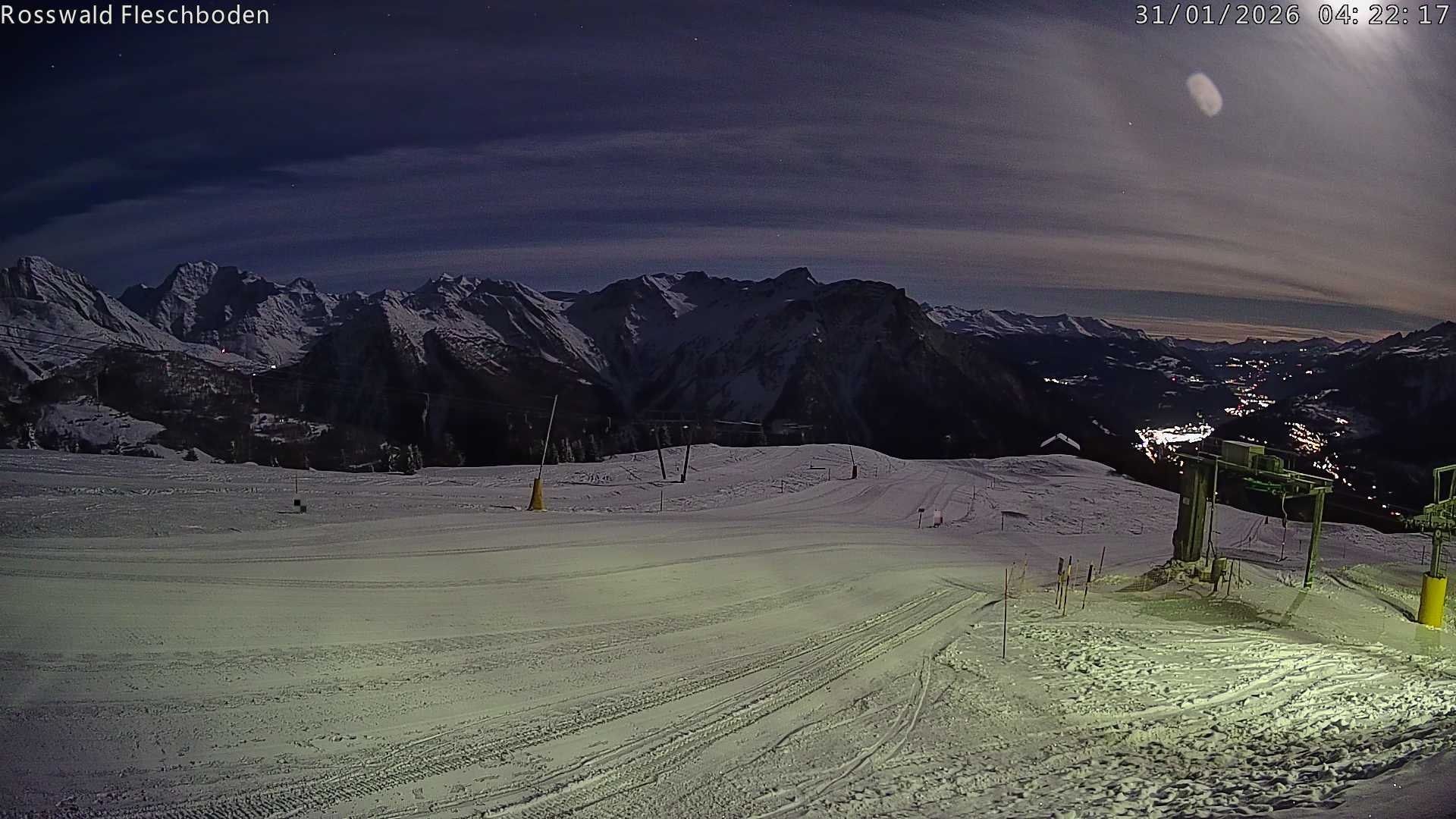 Archiv Foto Webcam Rosswald - Fleschboden