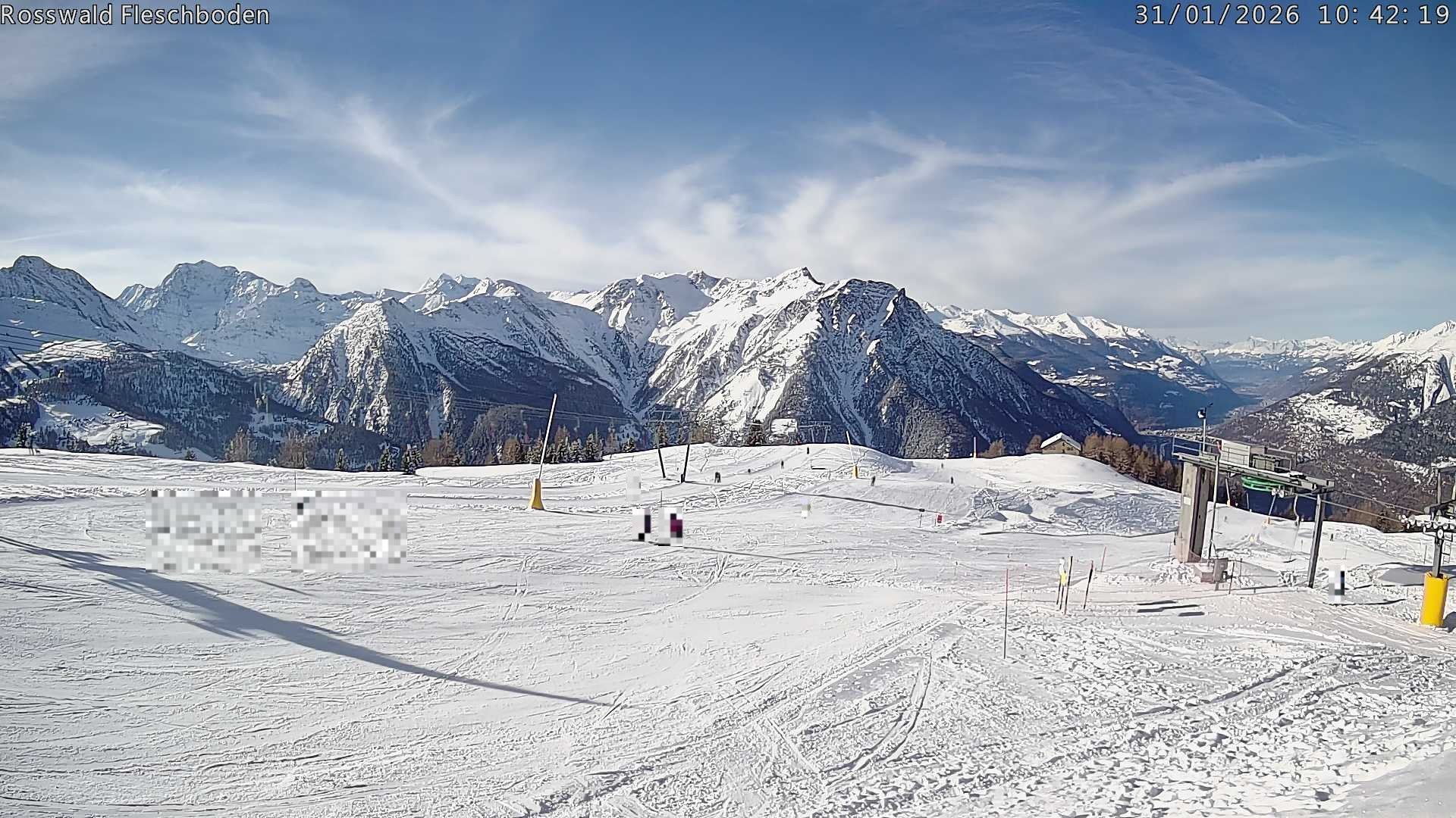 Archived image Webcam Rosswald - Fleschbodu