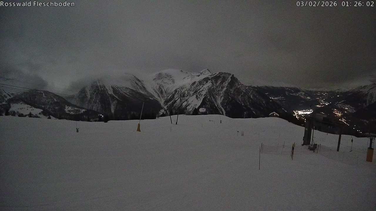 Archiv Foto Webcam Rosswald - Fleschboden