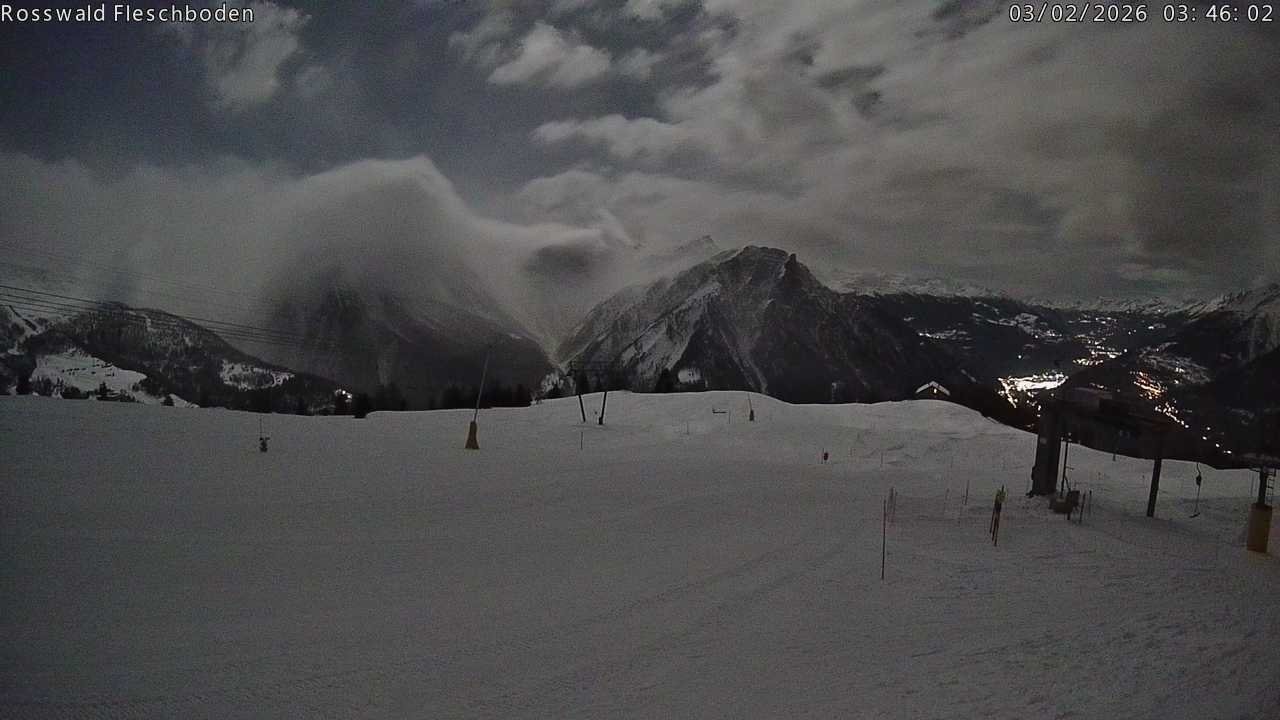 Archiv Foto Webcam Rosswald - Fleschboden