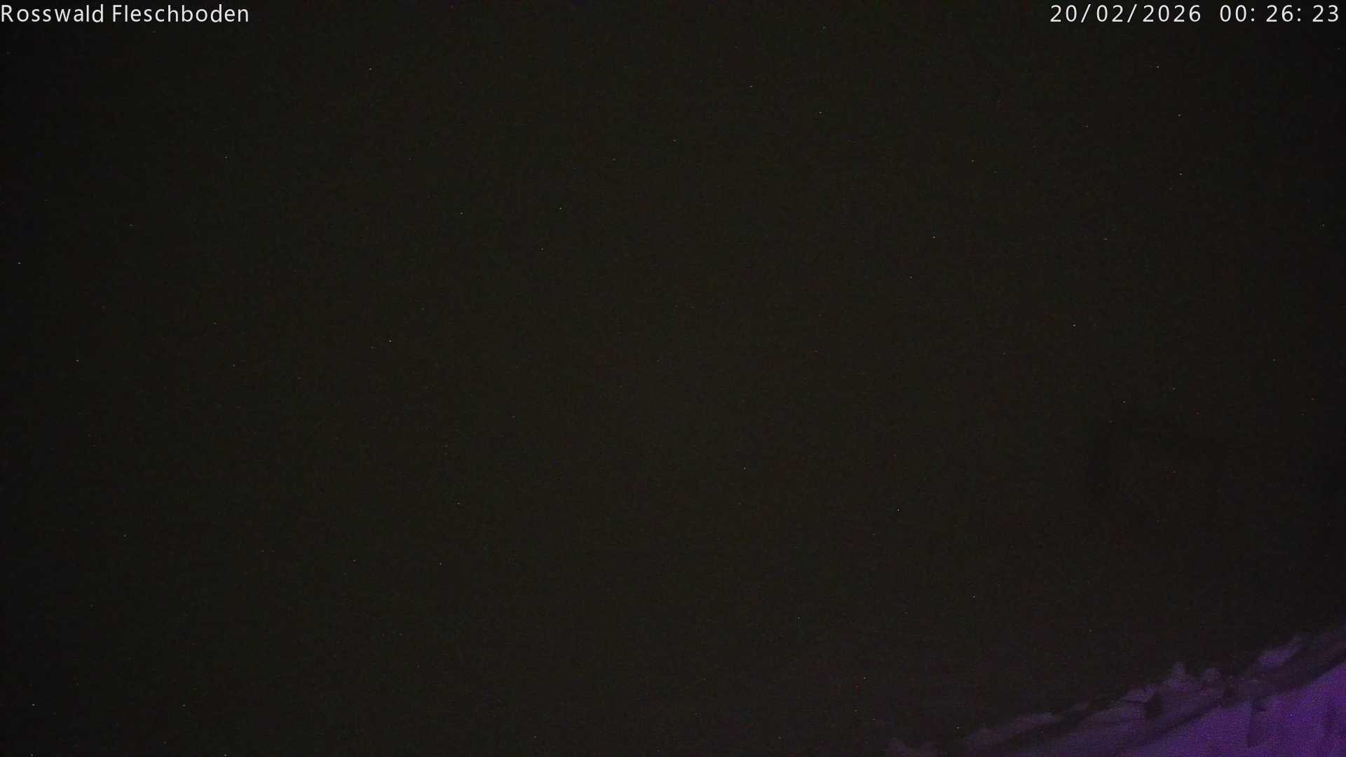 Archiv Foto Webcam Rosswald - Fleschboden