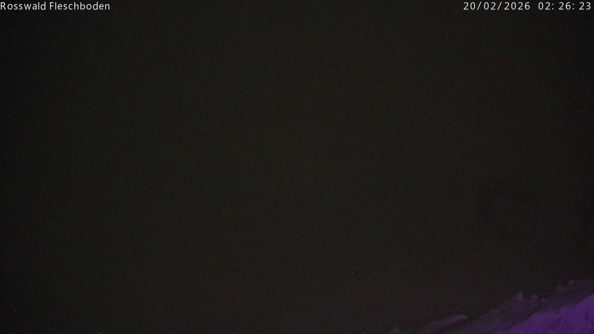 Archiv Foto Webcam Rosswald - Fleschboden