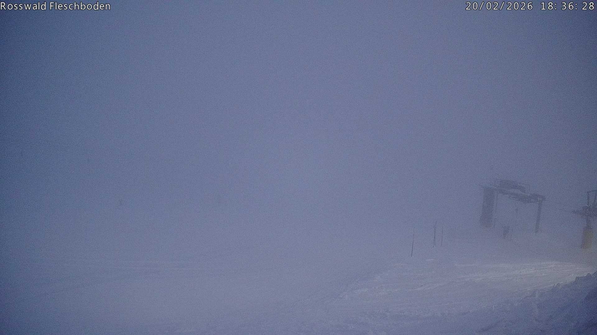 Archiv Foto Webcam Rosswald - Fleschboden