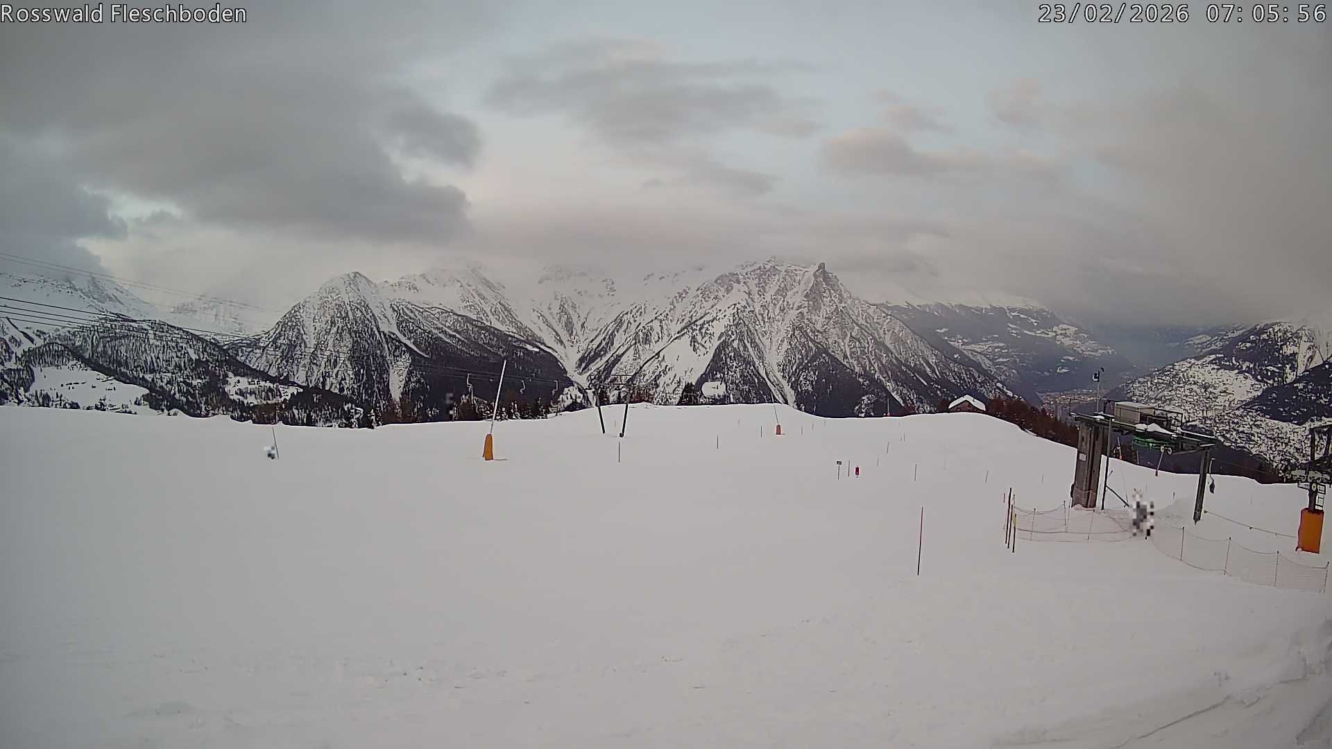 Archiv Foto Webcam Rosswald - Fleschboden