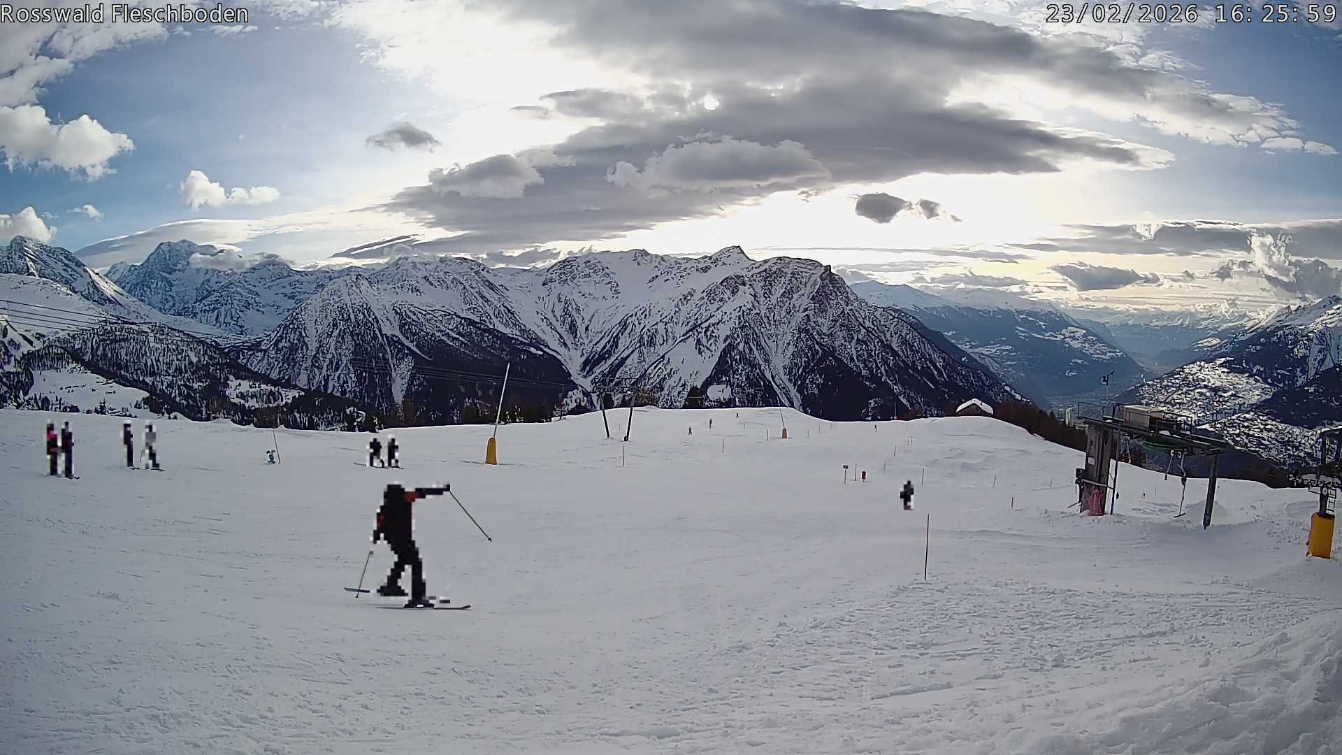 Archiv Foto Webcam Rosswald - Fleschboden