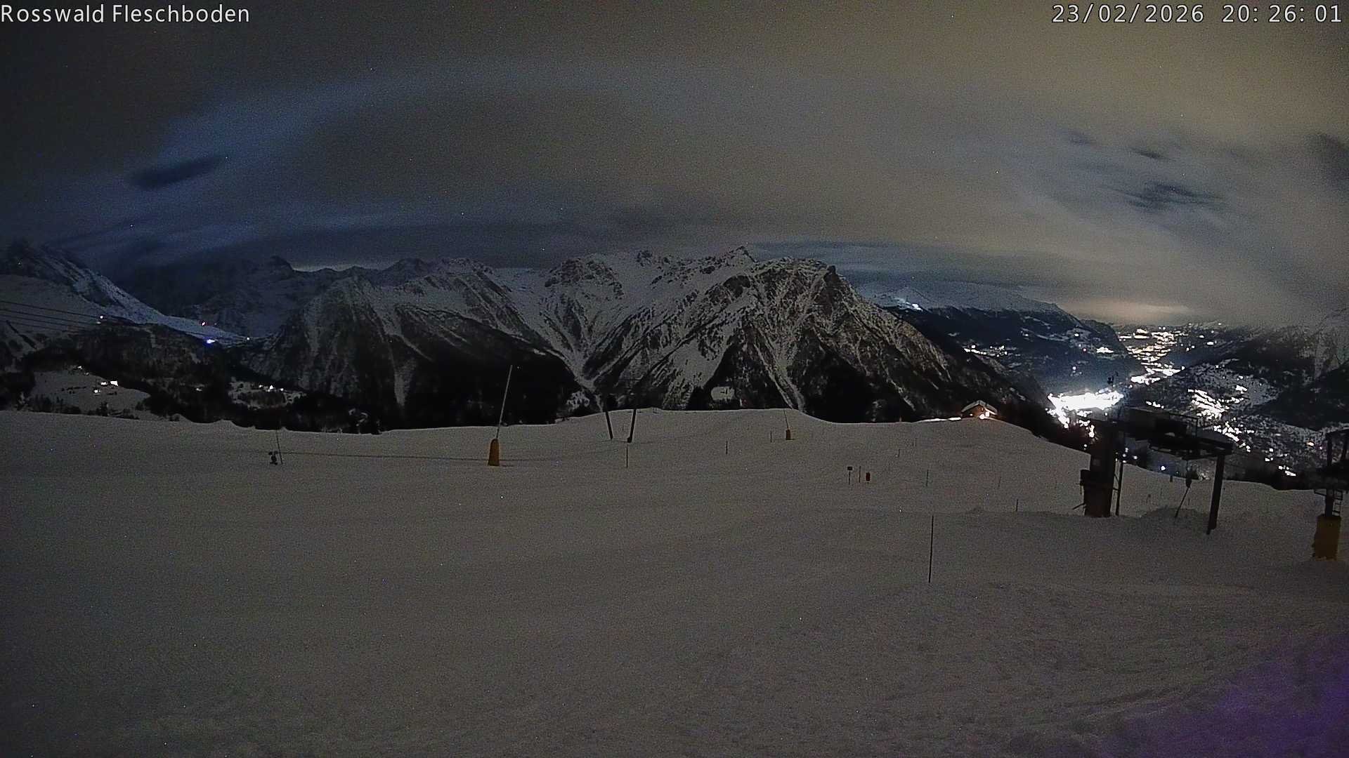 Archiv Foto Webcam Rosswald - Fleschboden