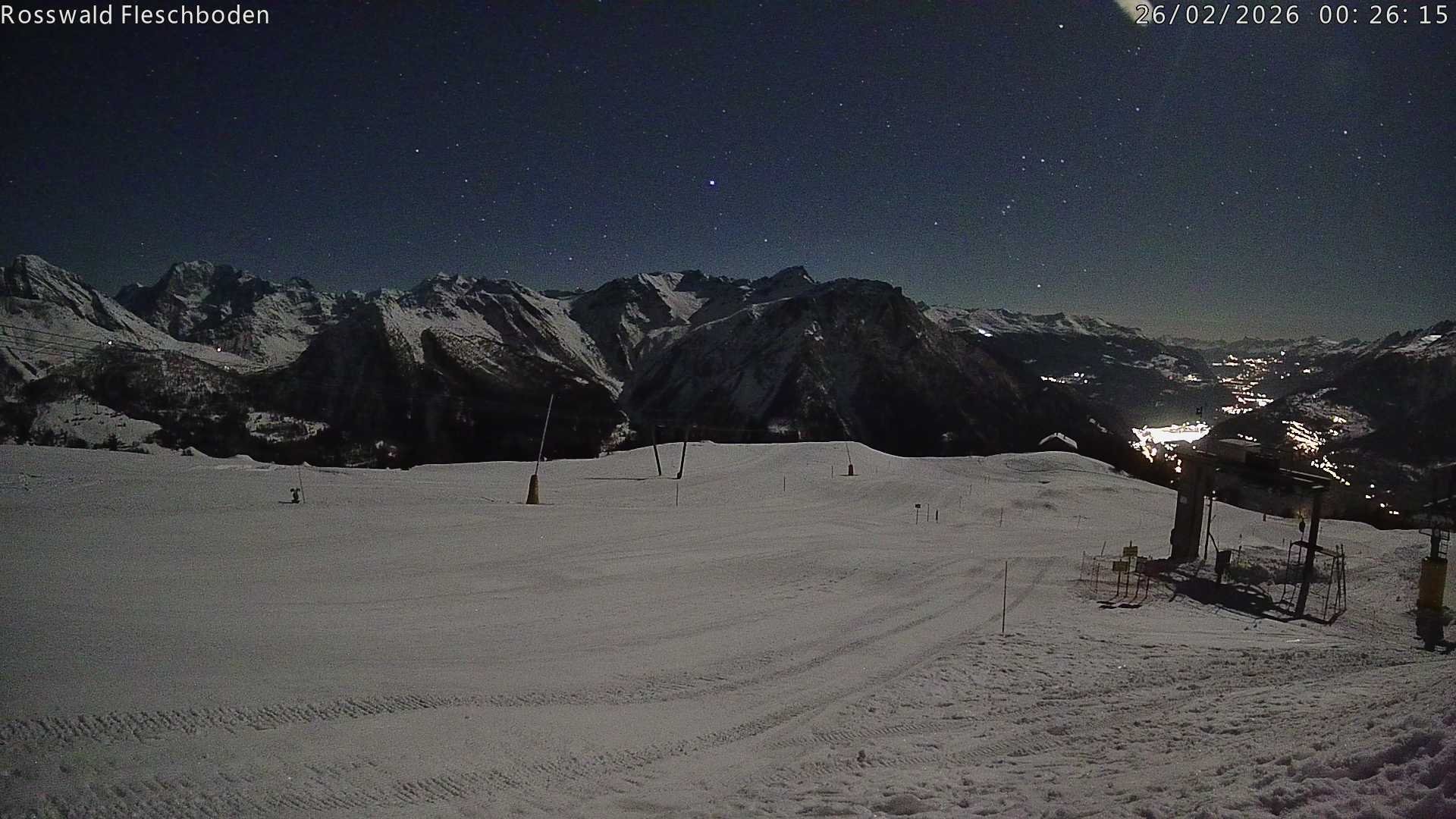 Archived image Webcam Rosswald - Fleschbodu