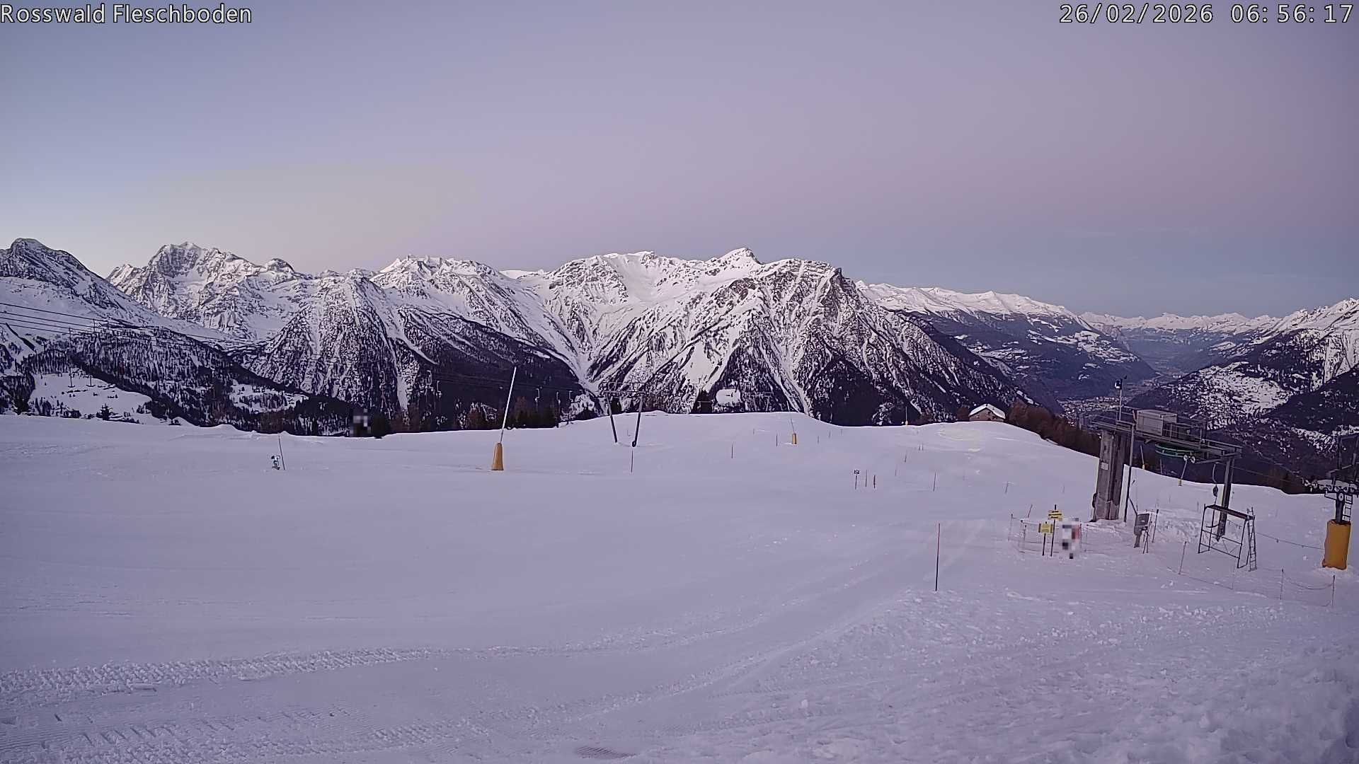 Archived image Webcam Rosswald - Fleschbodu