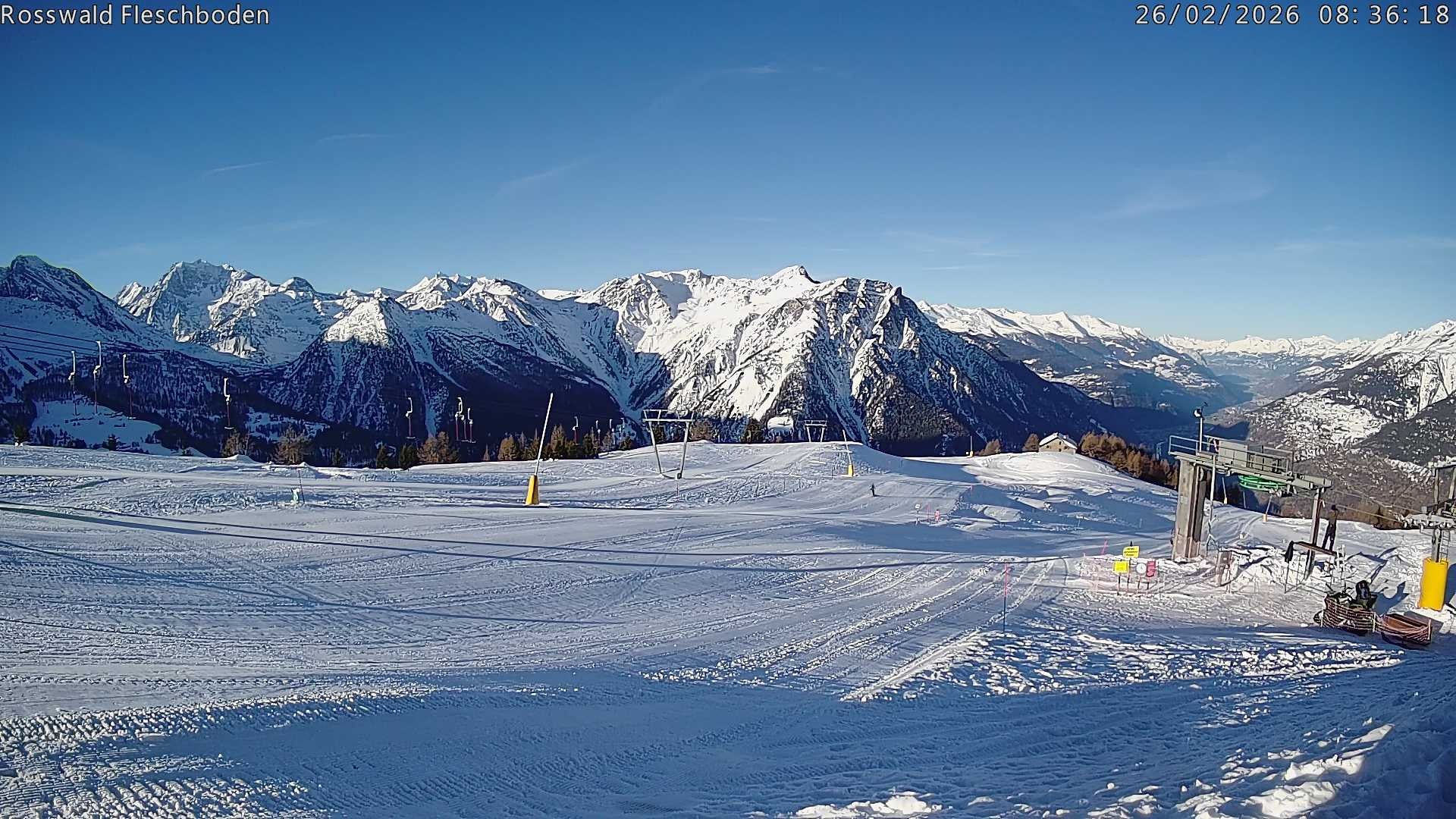 Archived image Webcam Rosswald - Fleschbodu