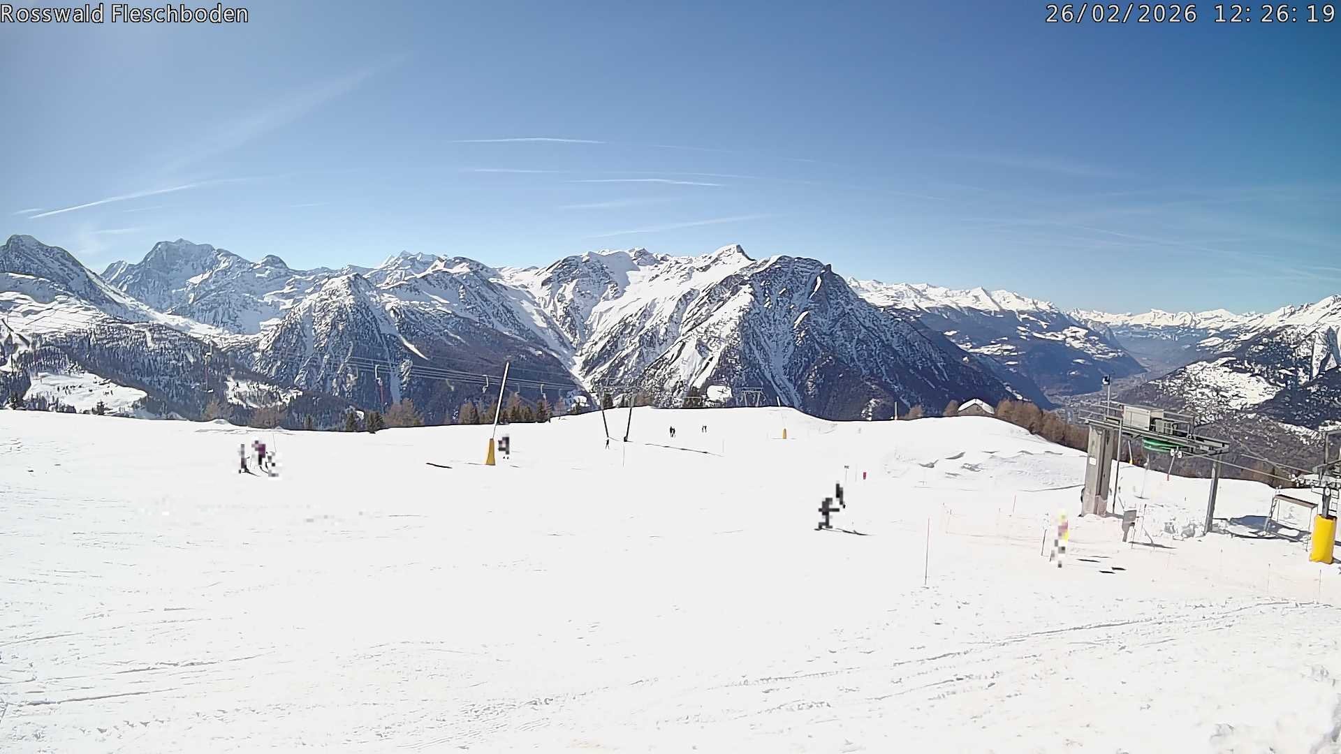 Archived image Webcam Rosswald - Fleschbodu