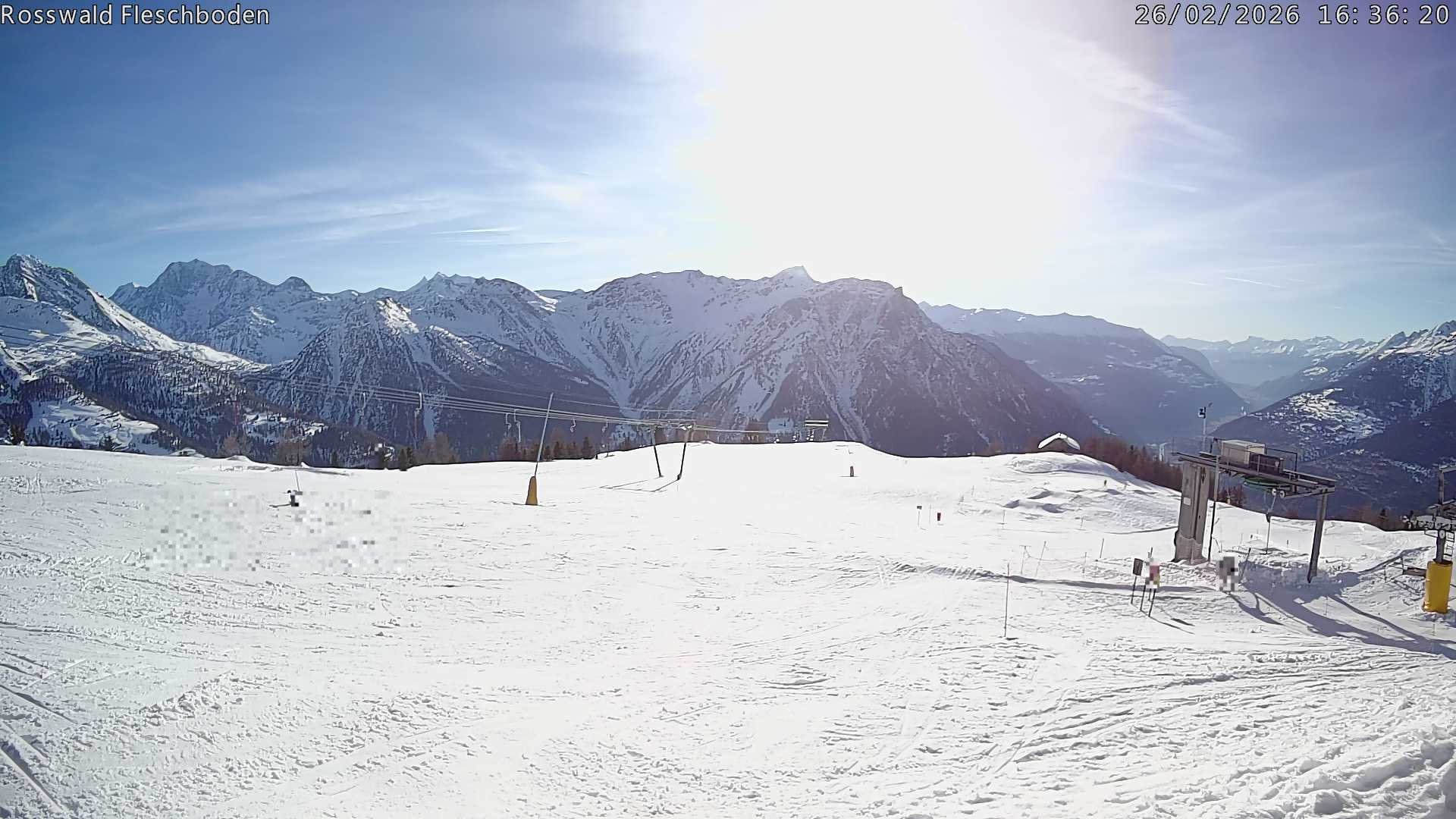 Archived image Webcam Rosswald - Fleschbodu