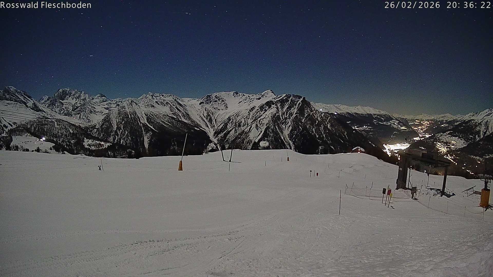 Archived image Webcam Rosswald - Fleschbodu