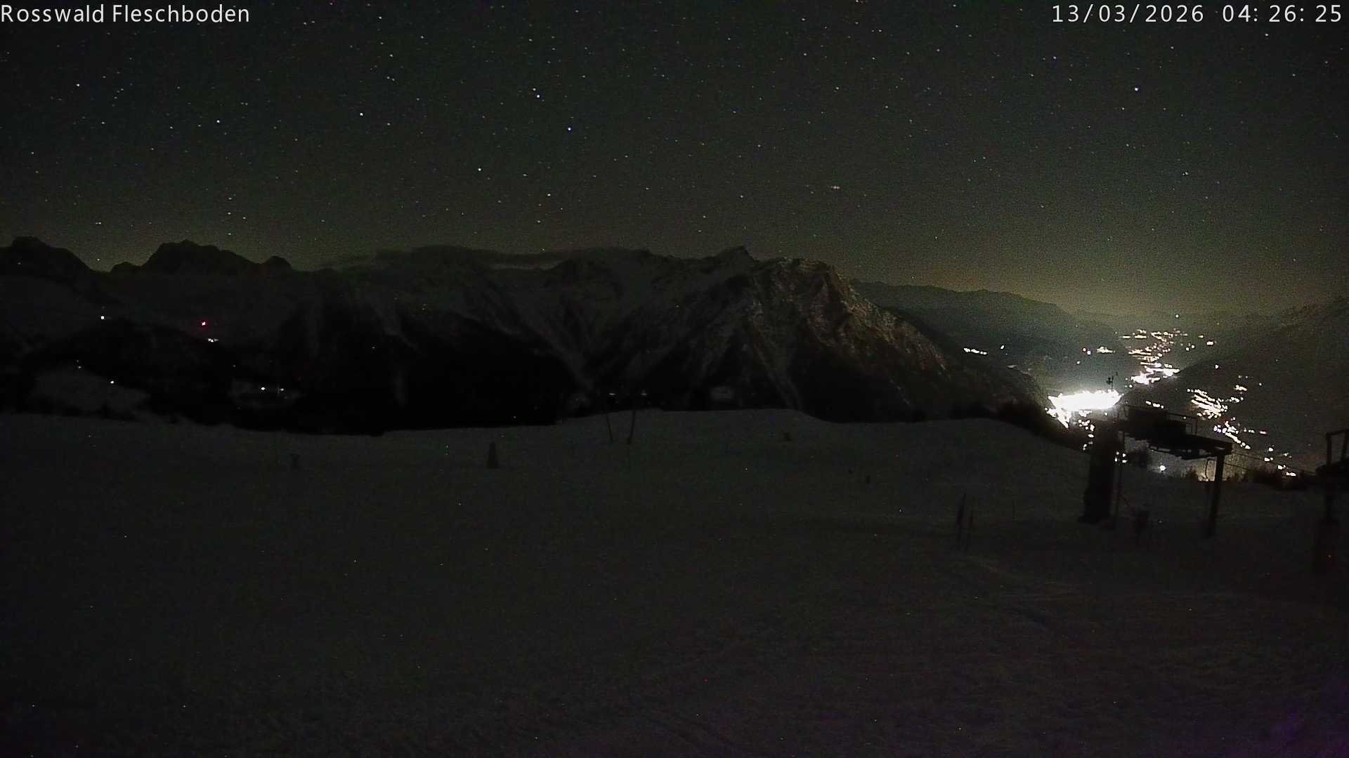 Archiv Foto Webcam Rosswald - Fleschboden