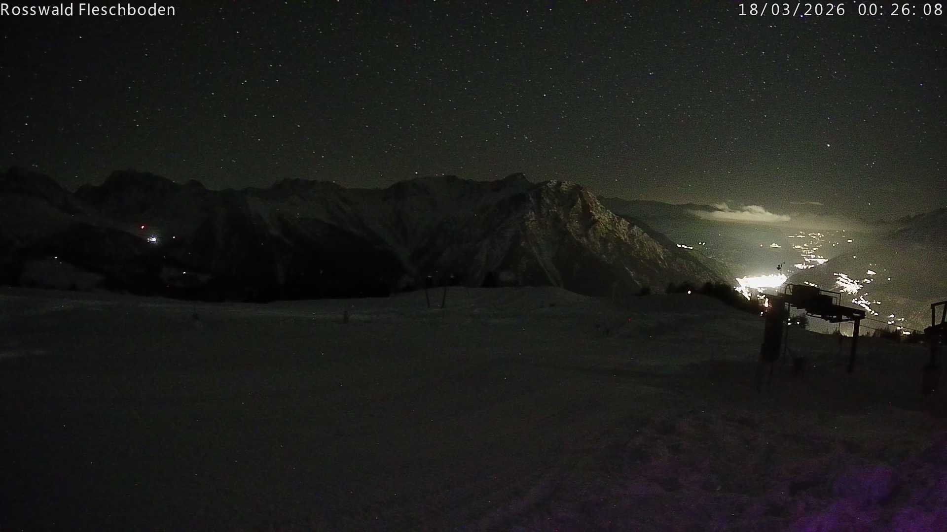 Archiv Foto Webcam Rosswald - Fleschboden