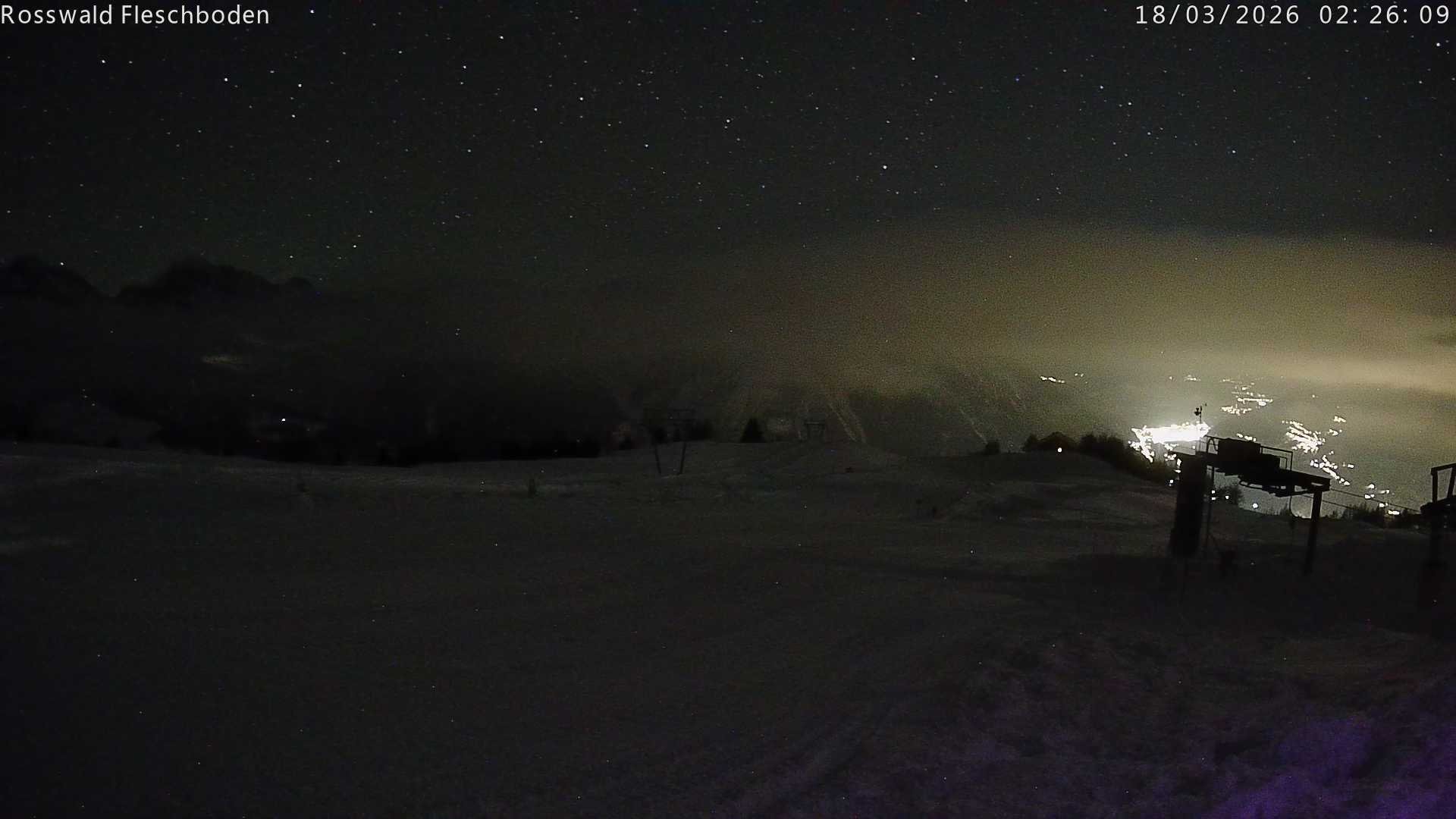 Archiv Foto Webcam Rosswald - Fleschboden