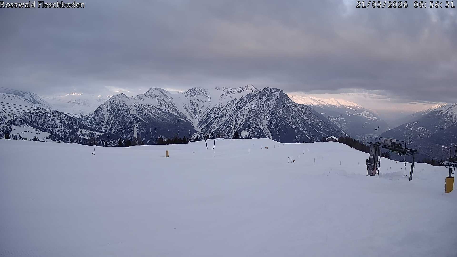 Archiv Foto Webcam Rosswald - Fleschboden