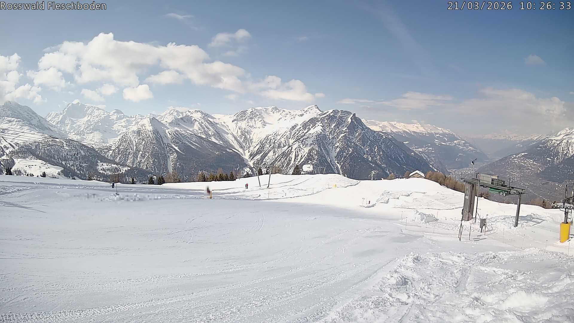 Archiv Foto Webcam Rosswald - Fleschboden