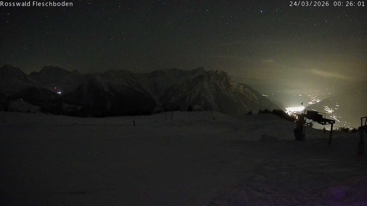 Archiv Foto Webcam Rosswald - Fleschboden
