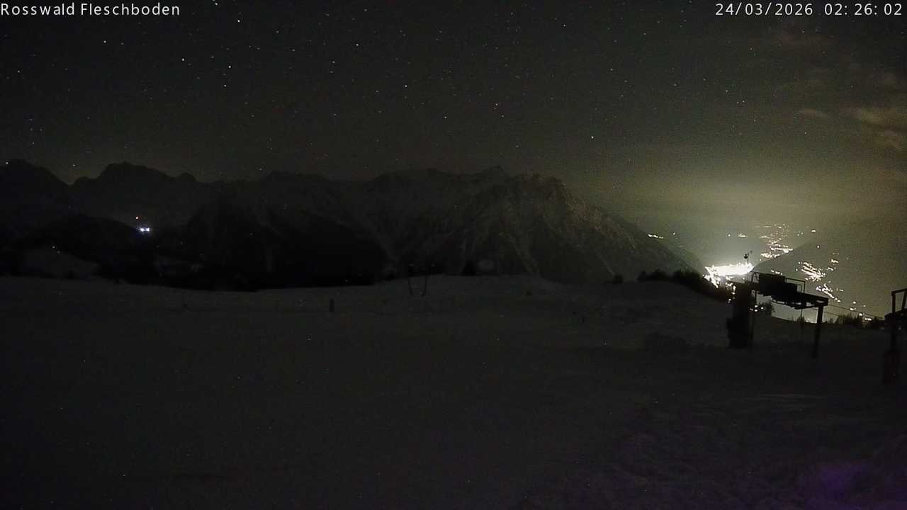 Archiv Foto Webcam Rosswald - Fleschboden