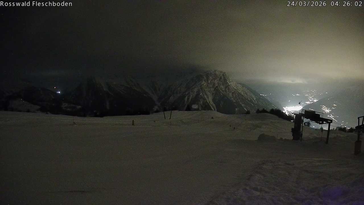 Archiv Foto Webcam Rosswald - Fleschboden