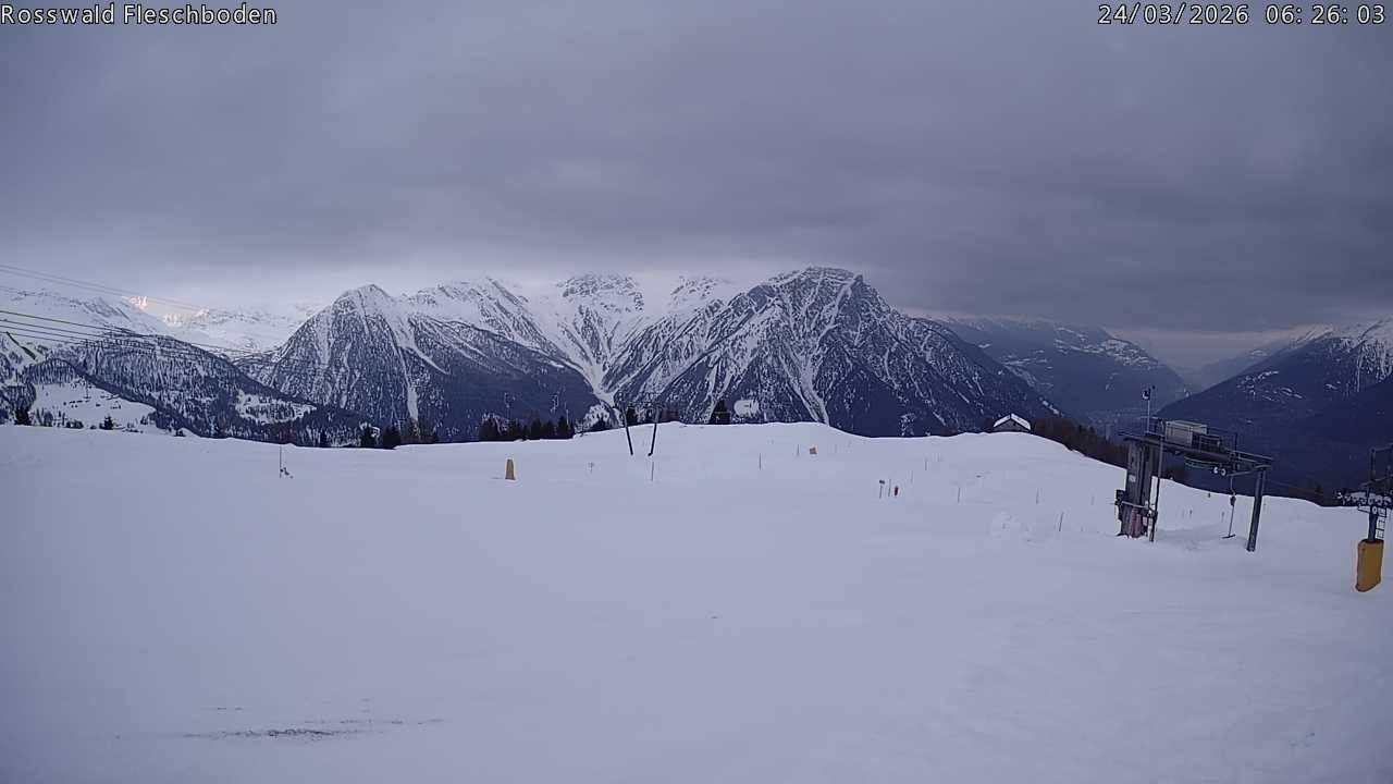 Archiv Foto Webcam Rosswald - Fleschboden