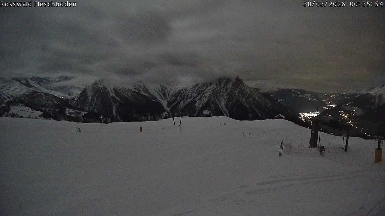 Archiv Foto Webcam Rosswald - Fleschboden