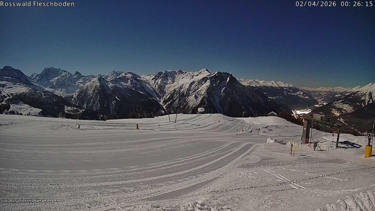 Archiv Foto Webcam Rosswald - Fleschboden