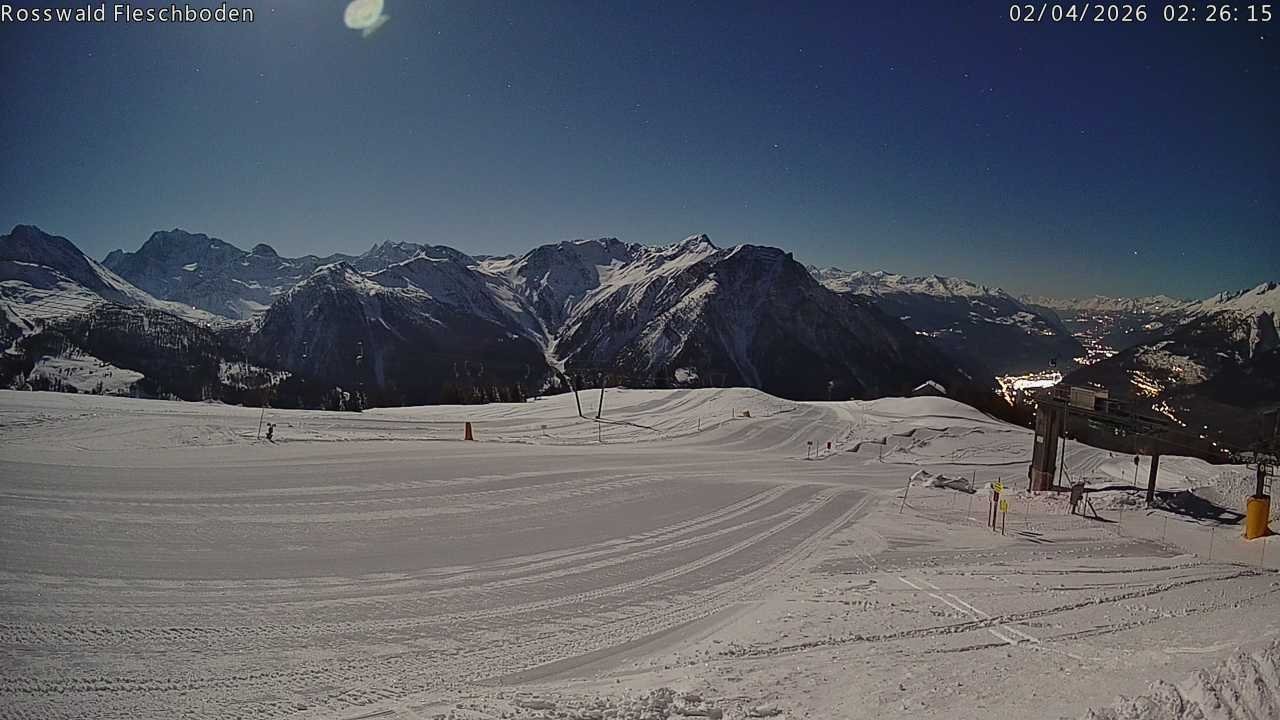 Archiv Foto Webcam Rosswald - Fleschboden