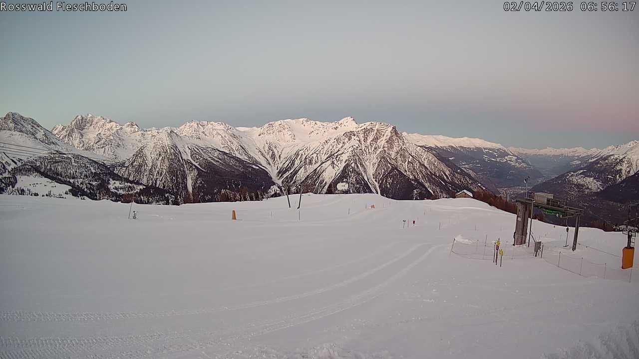 Archiv Foto Webcam Rosswald - Fleschboden