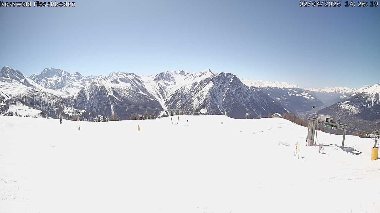 Archiv Foto Webcam Rosswald - Fleschboden