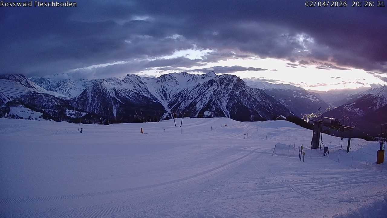 Archiv Foto Webcam Rosswald - Fleschboden
