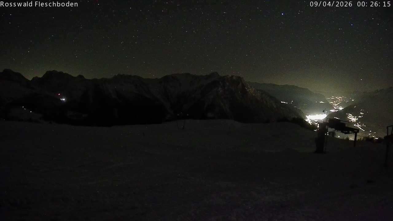 Archived image Webcam Rosswald - Fleschbodu