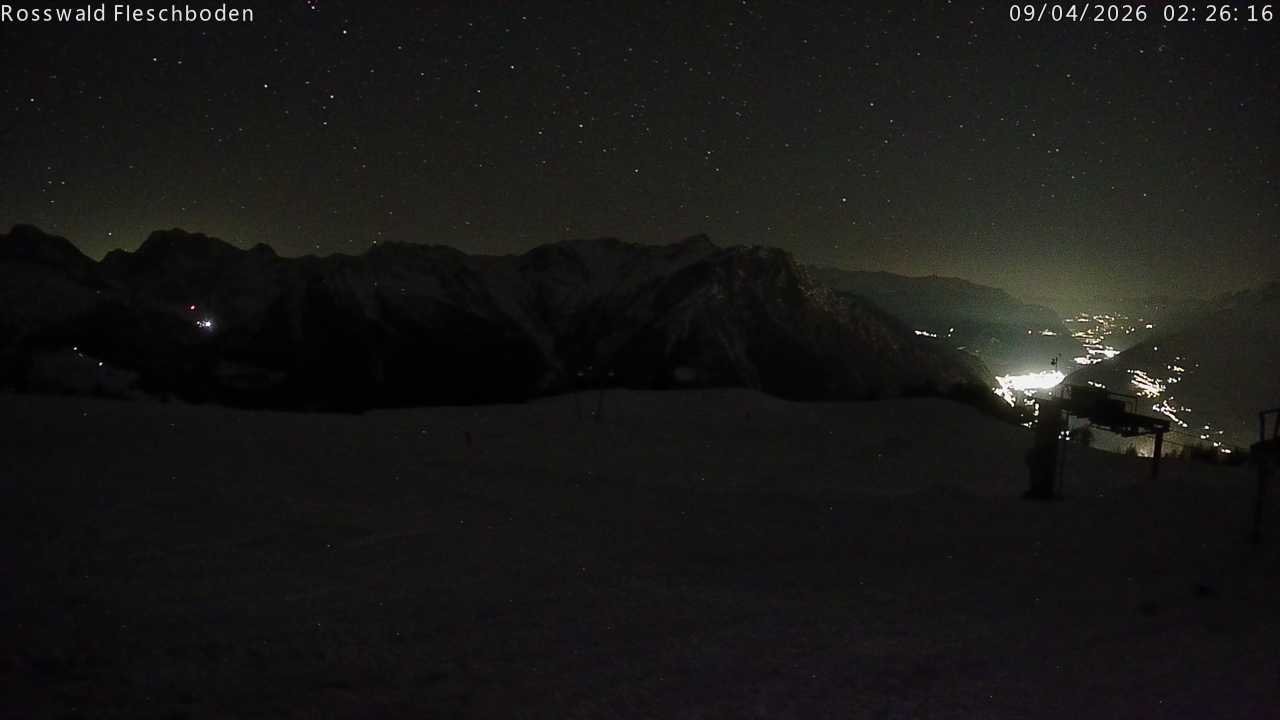 Archived image Webcam Rosswald - Fleschbodu