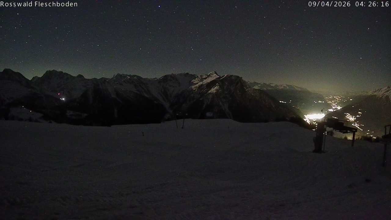 Archived image Webcam Rosswald - Fleschbodu