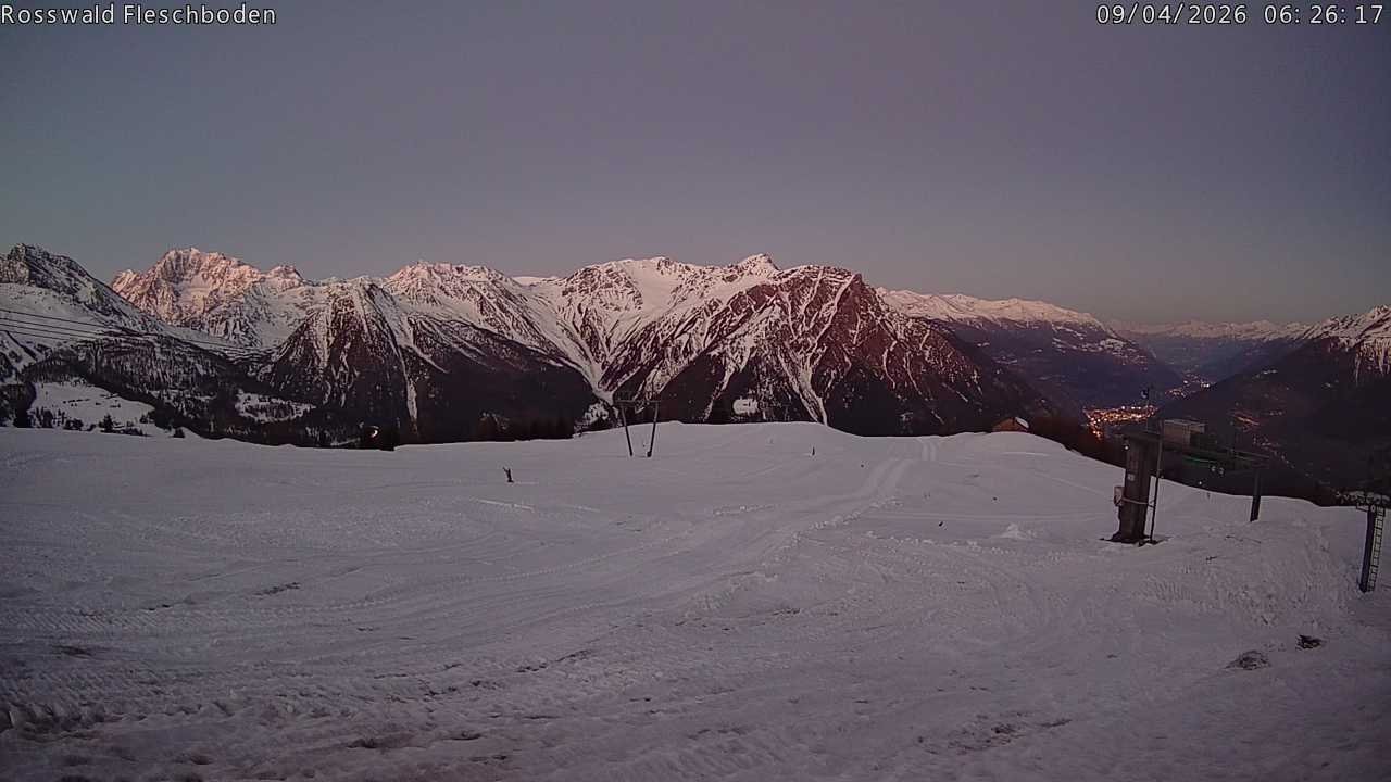 Archived image Webcam Rosswald - Fleschbodu