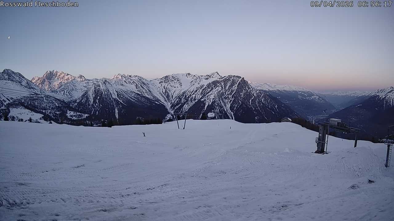 Archived image Webcam Rosswald - Fleschbodu