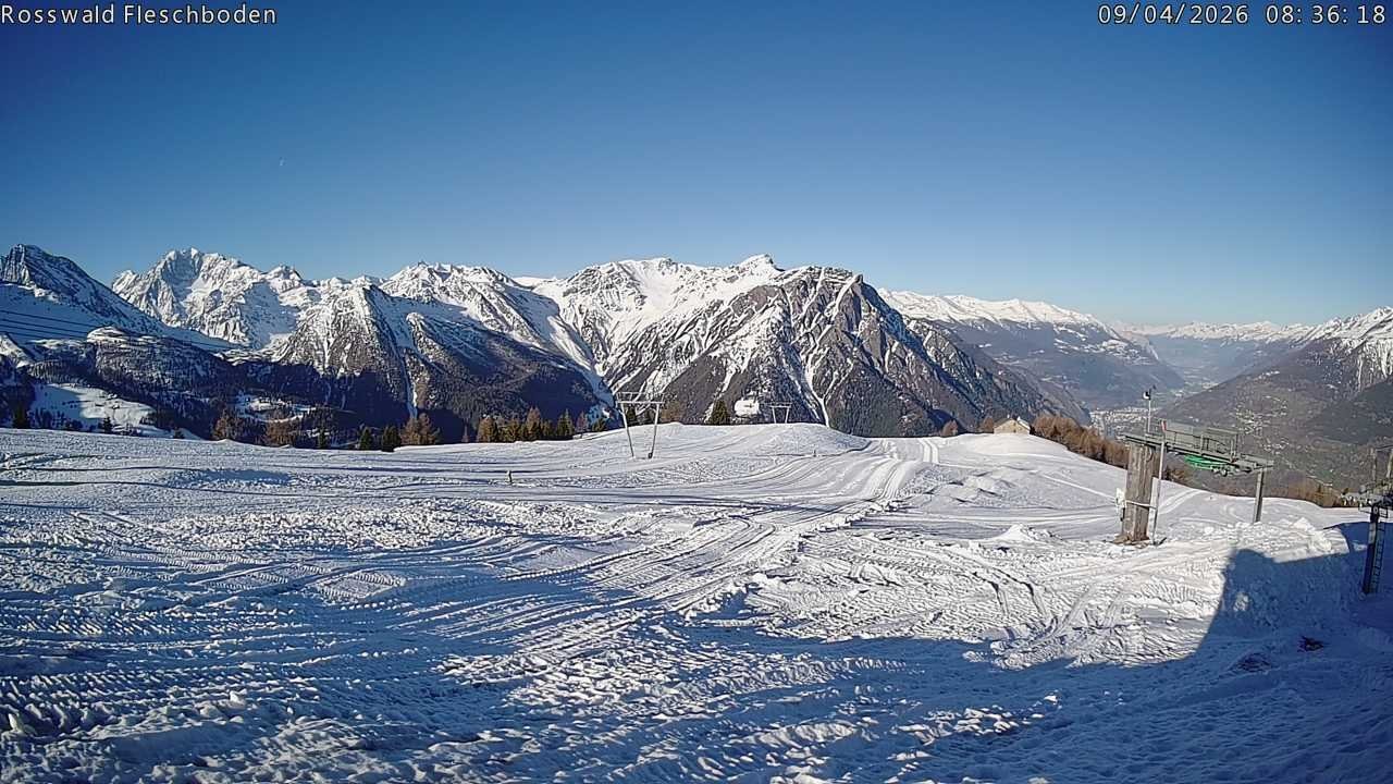 Archived image Webcam Rosswald - Fleschbodu
