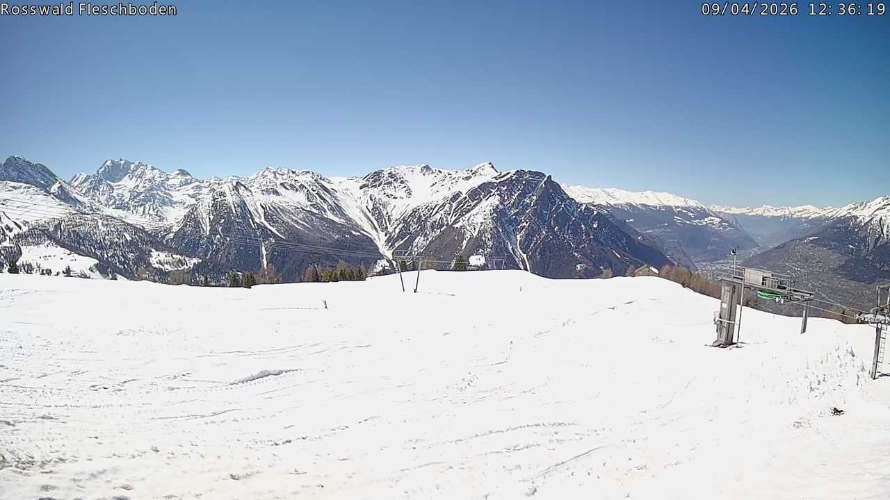Archived image Webcam Rosswald - Fleschbodu