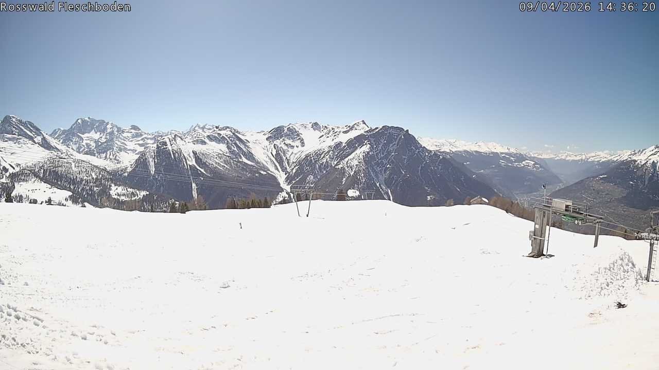 Archived image Webcam Rosswald - Fleschbodu