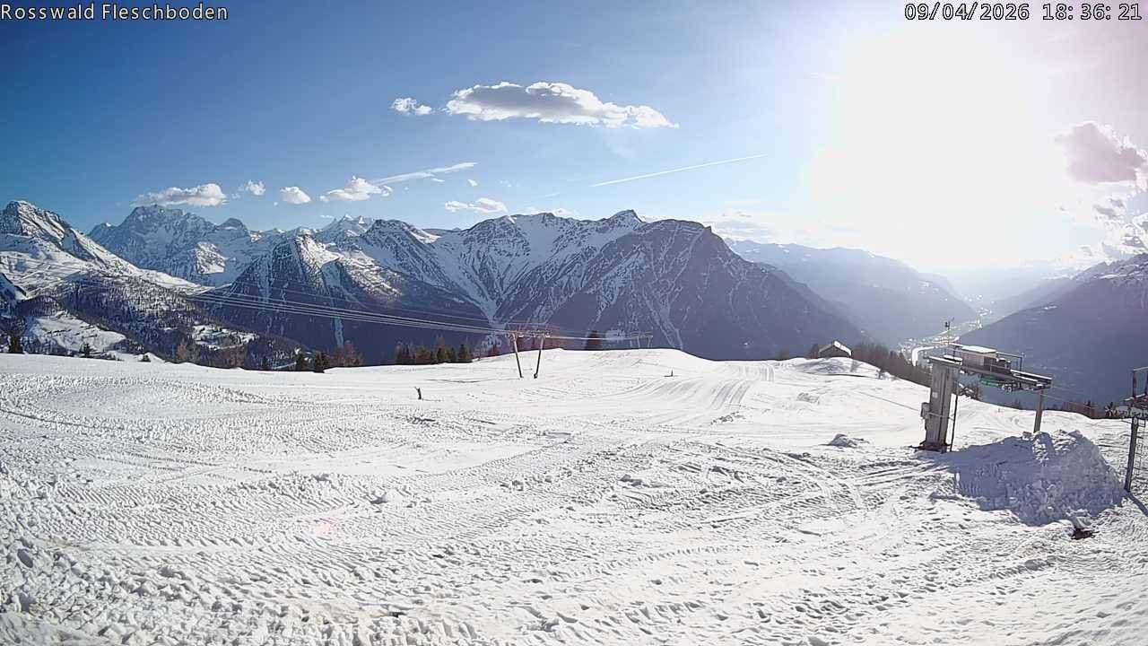 Archived image Webcam Rosswald - Fleschbodu