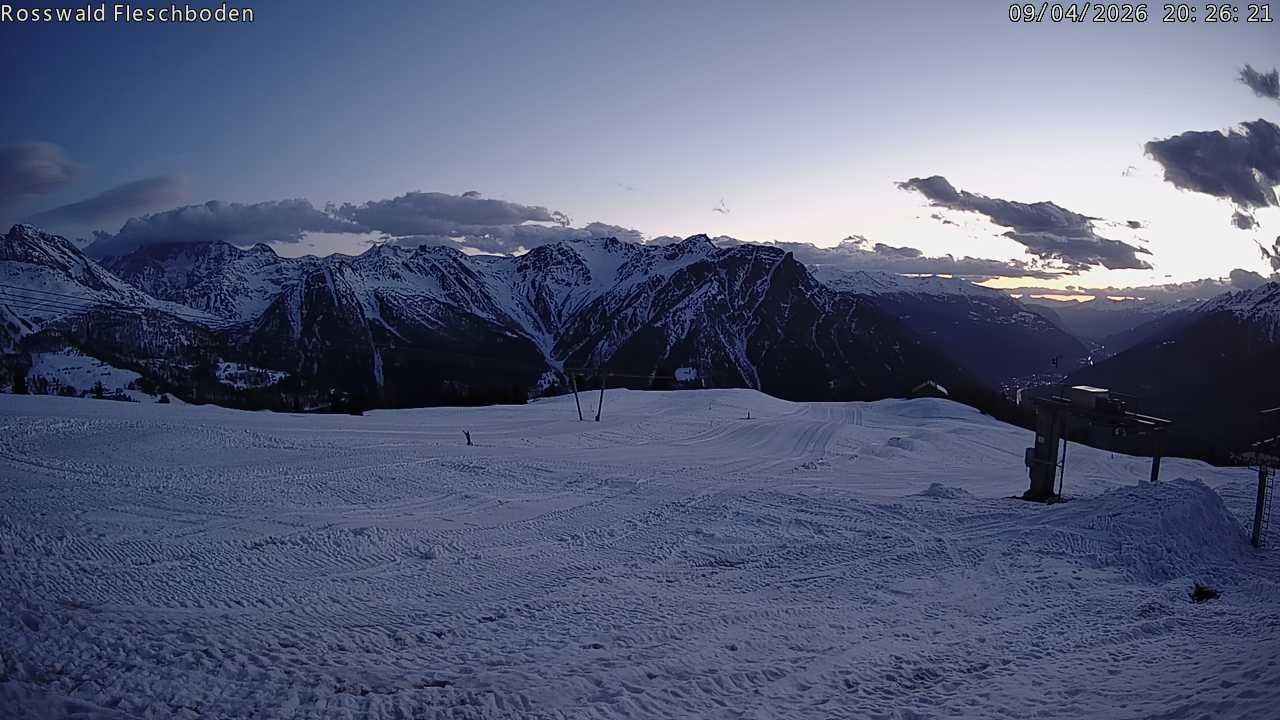 Archived image Webcam Rosswald - Fleschbodu