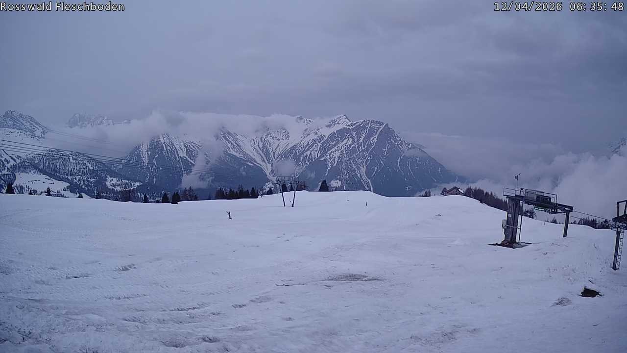 Archived image Webcam Rosswald - Fleschbodu