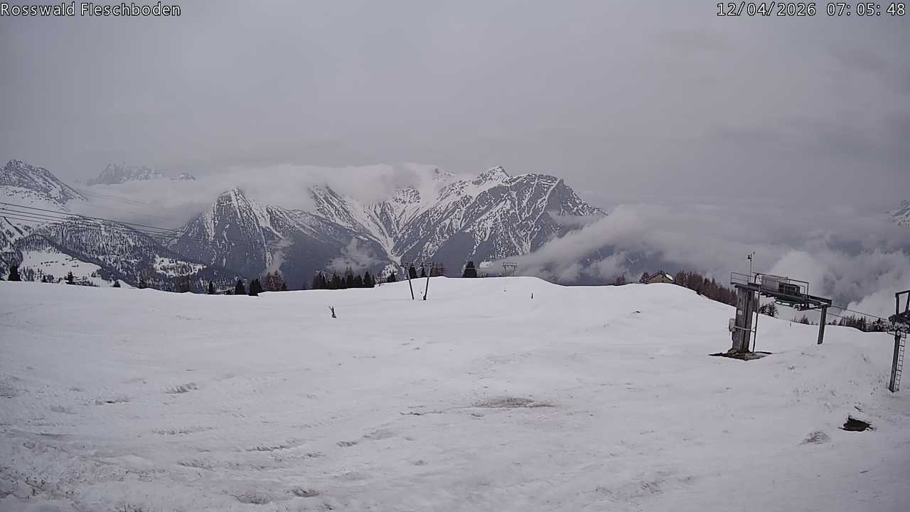 Archived image Webcam Rosswald - Fleschbodu