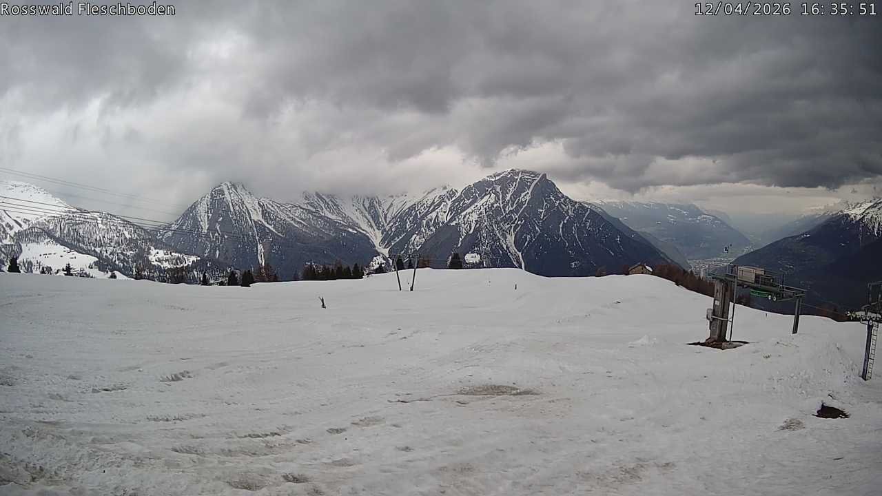 Archived image Webcam Rosswald - Fleschbodu