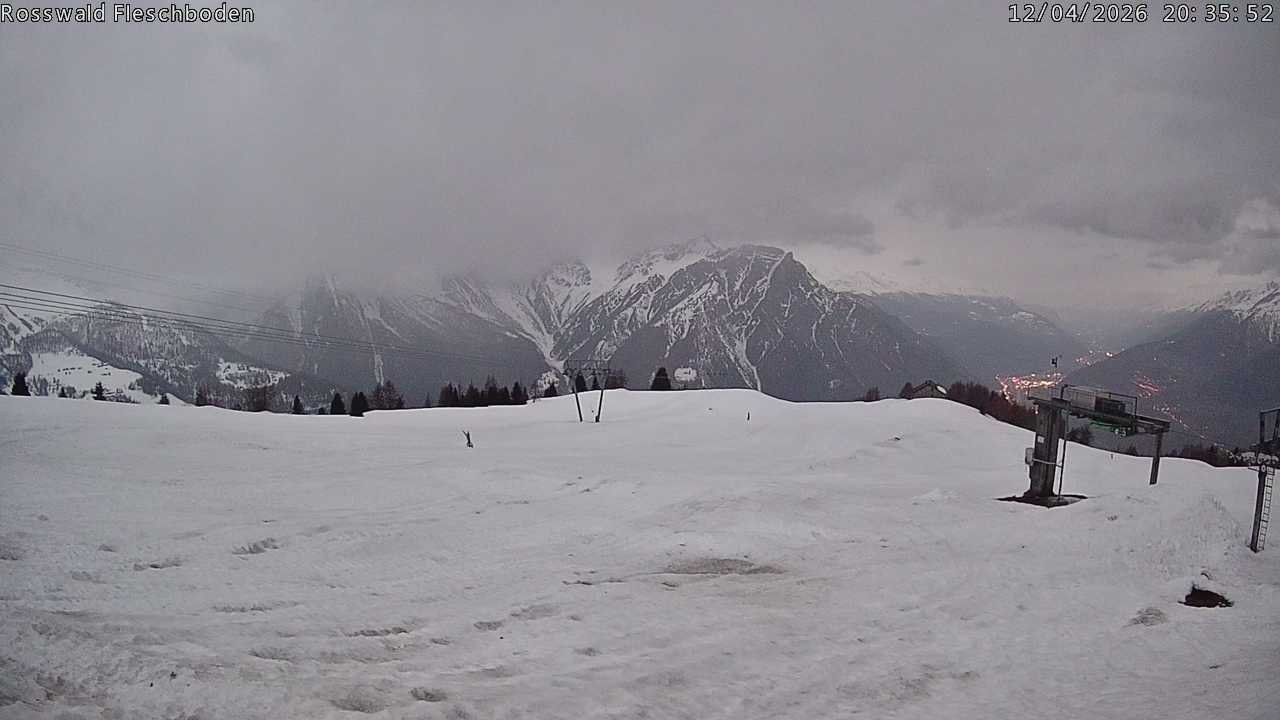 Archived image Webcam Rosswald - Fleschbodu