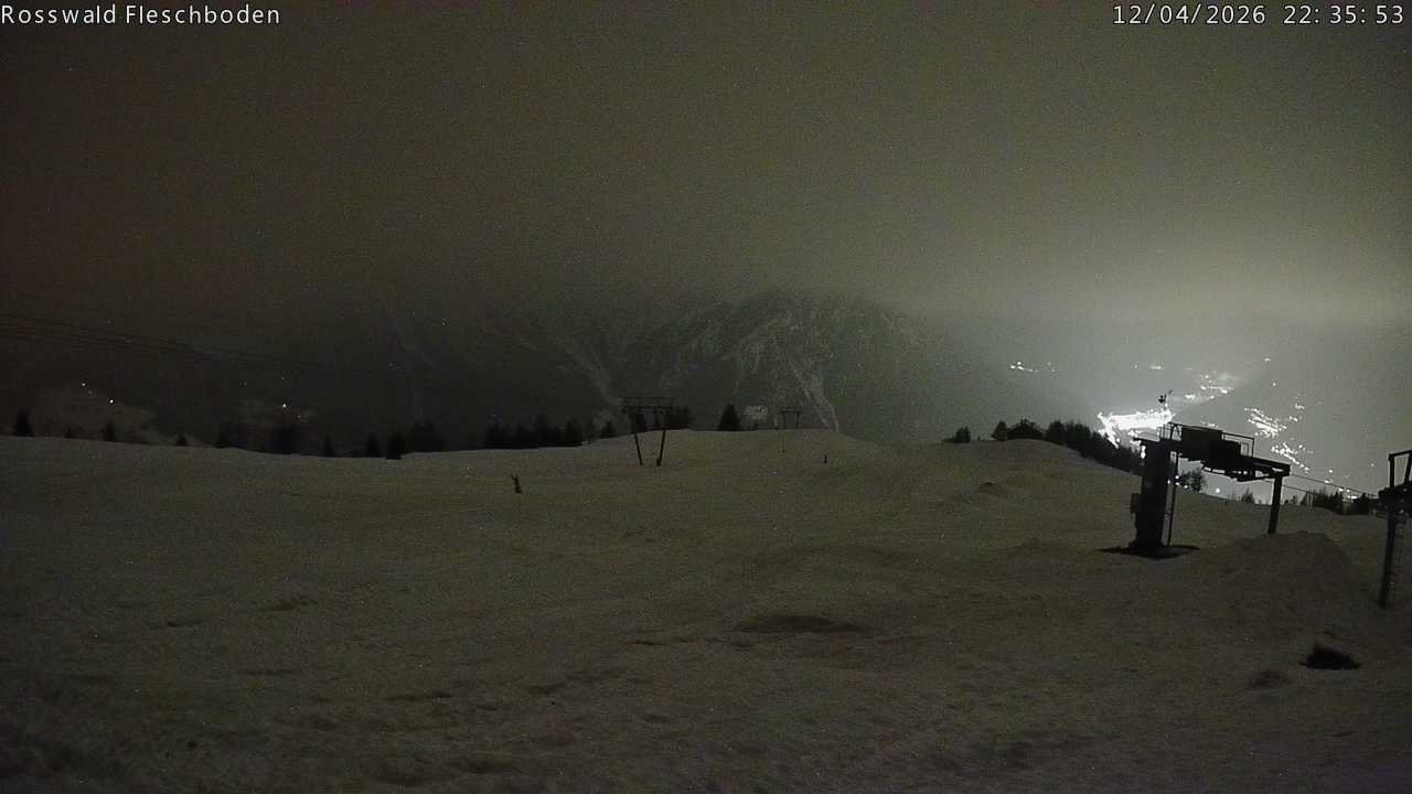 Archived image Webcam Rosswald - Fleschbodu