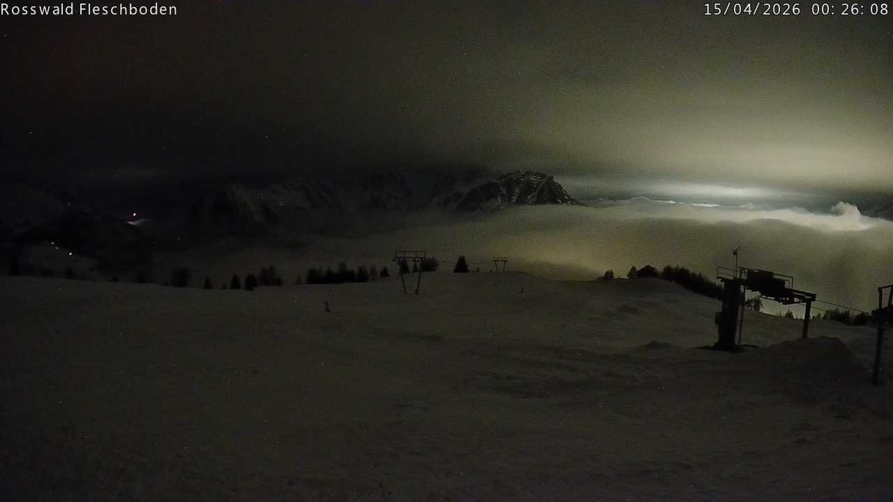Archiv Foto Webcam Rosswald - Fleschboden