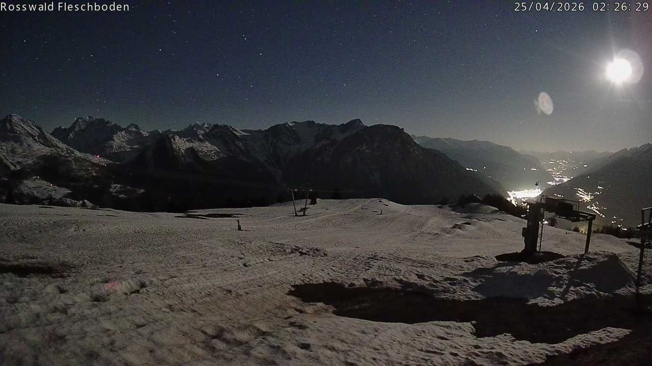 Archived image Webcam Rosswald - Fleschbodu