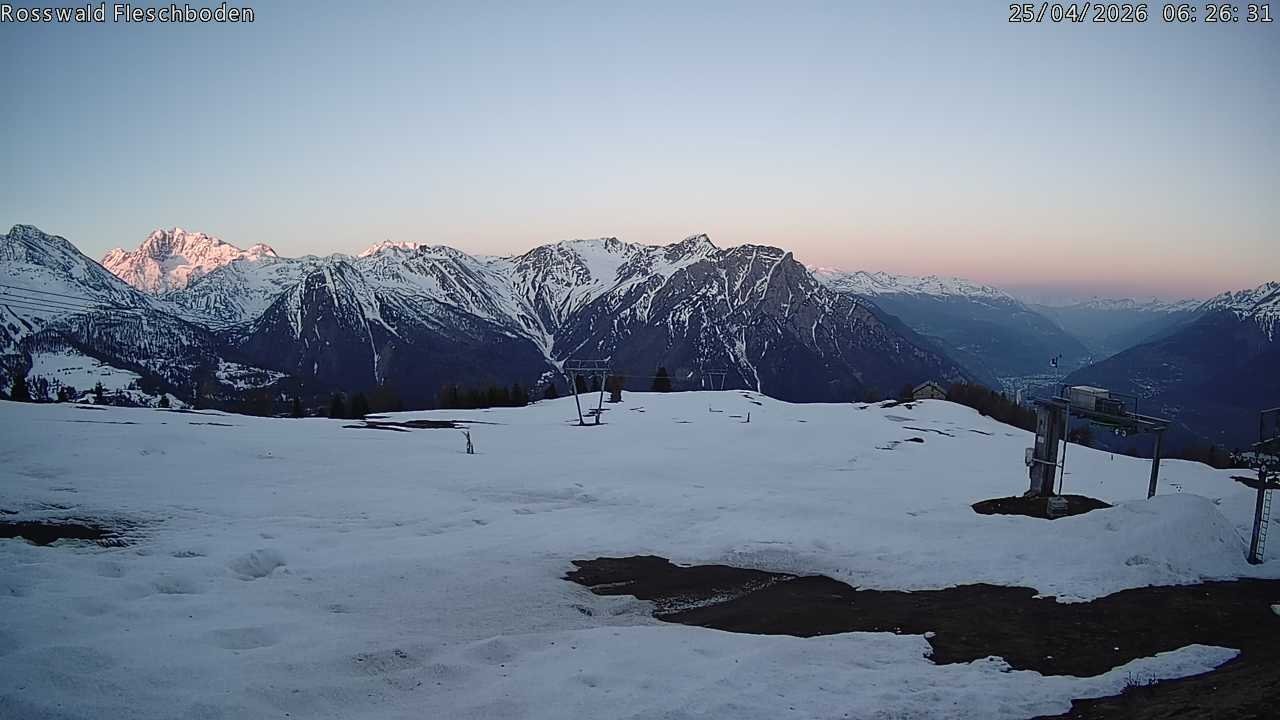 Archived image Webcam Rosswald - Fleschbodu