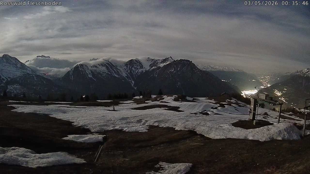 Archived image Webcam Rosswald - Fleschbodu